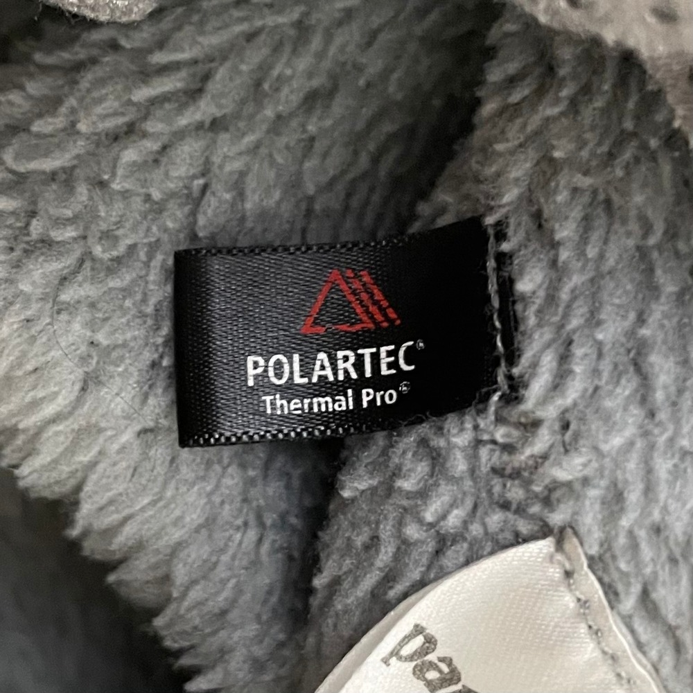 Patagonia Sweater Womens Medium Gray Retool Snap Polartec Fleece Outdoor Hiking - Picture 11 of 14
